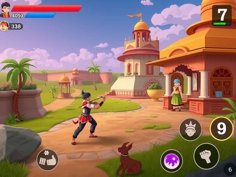 Lassi Supreme Saga combat system showing character using special abilities